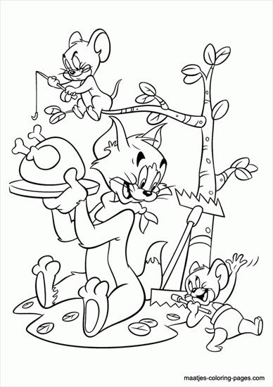 Tom  Jerry - Tom Jerry - kolorowanka 44.GIF
