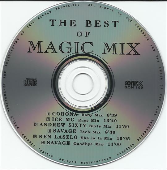 VA - The Best Of Magic Mix 1995 - VA - The Best Of Magic Mix - Disc.jpg