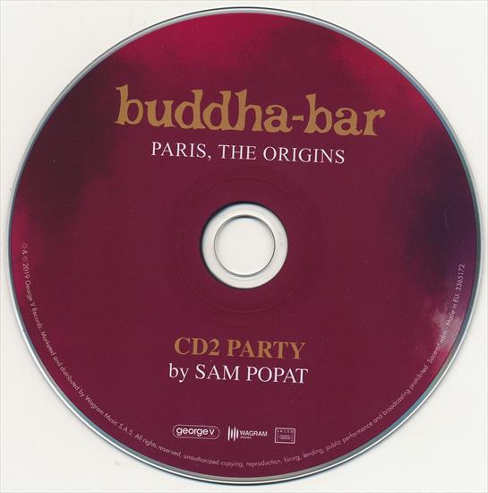 2019, Buddha-Bar XXI Paris, the Origins 2 X CD - cd 2.jpg